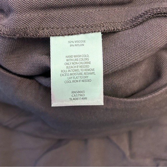 LEITH Tie Waist Wide Leg Crop Pant - Picture 5 of 6